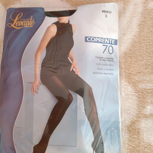 Levante tights unused black size 3 70 den