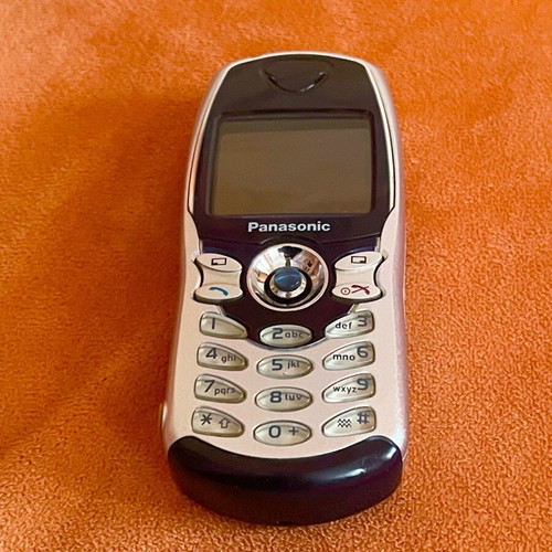Panasonic EB-GD67 used phone with original box and charger