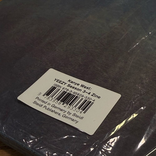 Kanye West:YEEZY Season 3-4 Zine new