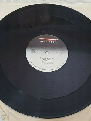 Elaine And Ellen Fill Me Up 12' vinyl used, electronic