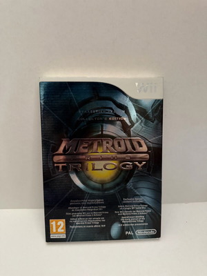 Metroid Prime Trilogy Collector’s Edition за Nintendo Wii като нов с гръцко ръководство