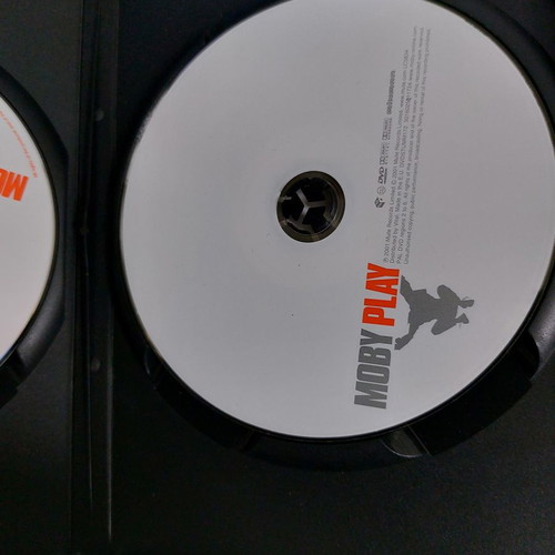 Moby Play DVD used with Megamix CD
