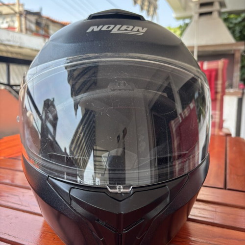 Nolan N 80-8 full face motorcycle helmet, size Large