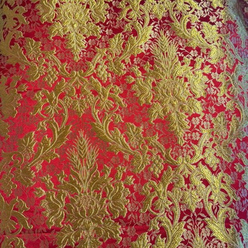 Ecclesiastical Metallic Fabric for Liturgical Vestments