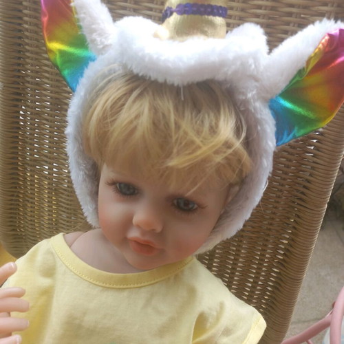 Monster, Unicorn & Labubu Fuzzy Rainbow Accessories Set new