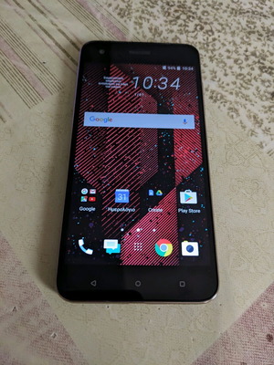 HTC Desire 10 Pro like new, black, fully functional