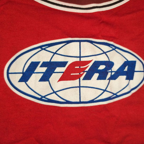 Dinamo Riga KHL 5th Season Fan T-Shirt used, red, size XXL