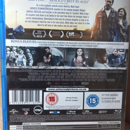 Maggie Blu-Ray with English subtitles