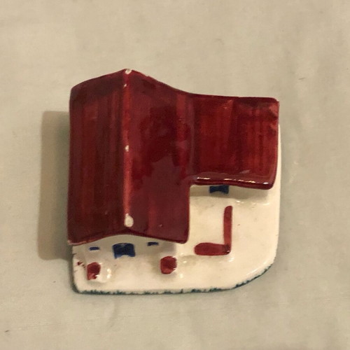 Decorative clay house like new