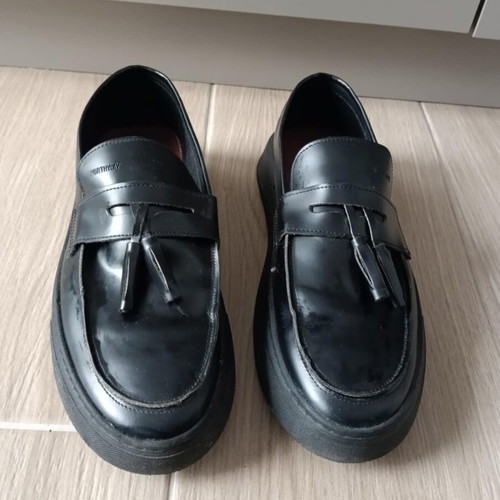 Northway Leather Loafer Black size 43 like new