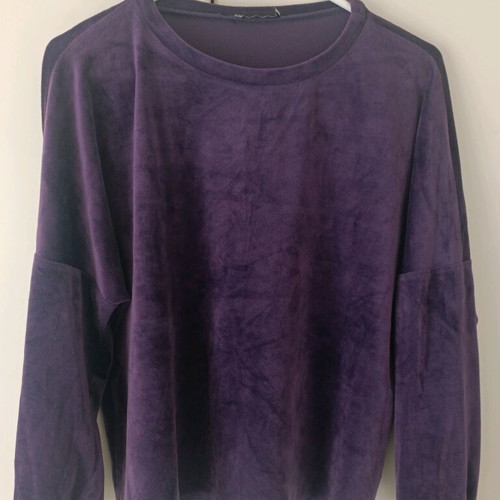 Purple tracksuit set, new, sweatshirt and pants