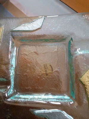 Murano ashtrays like new