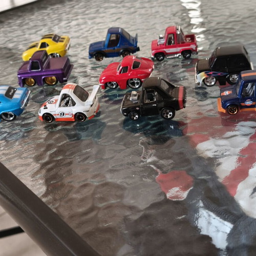 Toy cars new, set of 10 collectible