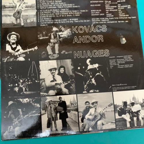 Kovács Andor Nuages used vinyl record