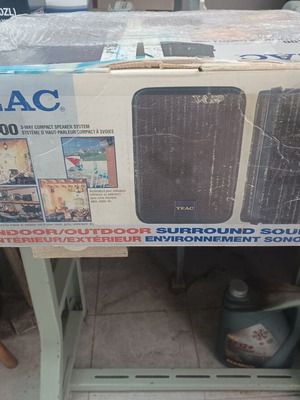 TEAC LS-X600 vintage 3-way speakers, NOS in original box