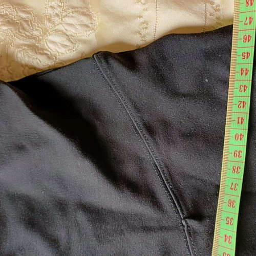 Benetton maternity leggings size L like new, black