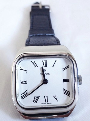 Revue K1115E Swiss mechanical wristwatch, dress style