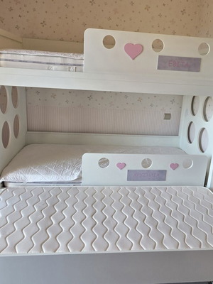Moderno Spiti bunk bed with 3 beds and mattresses