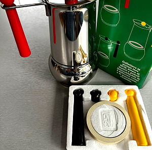 ΙΤΑΛΙΚΗ ΚΑΦΕΤΙΕΡΑ ESPRESSO STAINLESS STEEL 18/10     2/4 CUPS