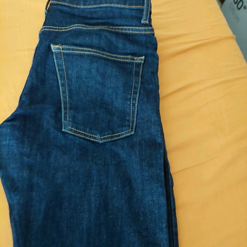 Jeans high-rise blue like new, size XS