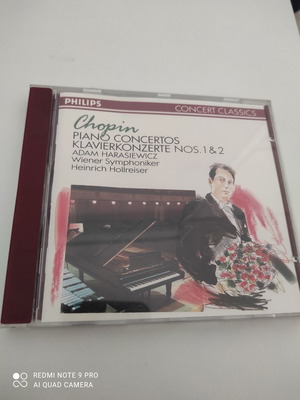 Chopin Piano Concertos 1&2 CD like new, classical music