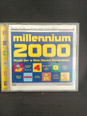 Millennium 2000 CD σαν καινούργιο, ηλεκτρονική μουσική