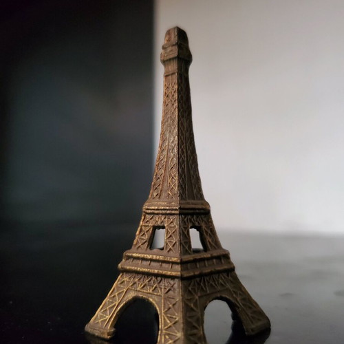 Eiffel Tower miniature used souvenir