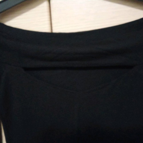 Lynne black blouse like new with nice cut on top