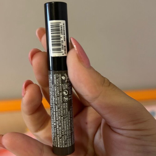 Eyebrow mascara brown color unused