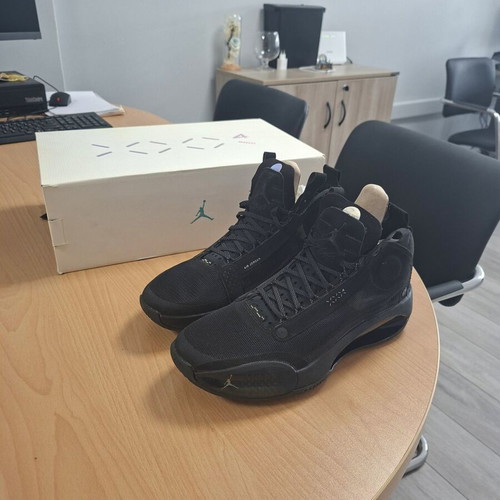 Air Jordan sneakers new, black, size 47