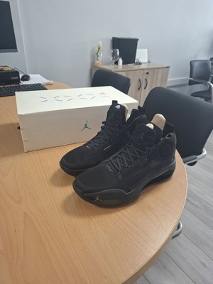 Air Jordan sneakers new, black, size 47