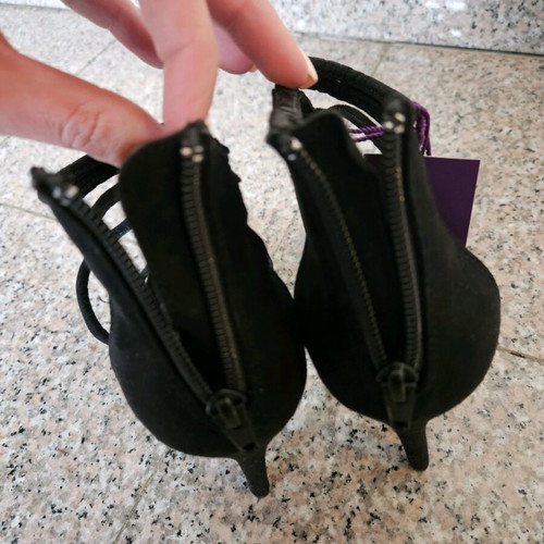 Lascana sandals new, black, high heel, size 39