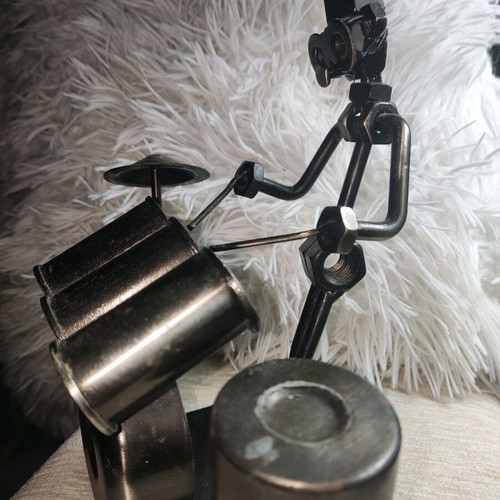Drums metal decorative ornament like new