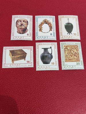 Greek Stamp Sets 5 Complete Unused Series