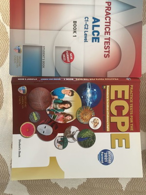 Proficiency Michigan book set like new, 2 books