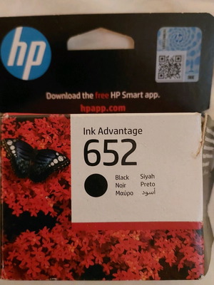 Hp Ink Advantage 652 Μαύρο Καινούριο
