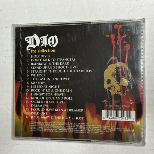 Dio The Collection CD like new