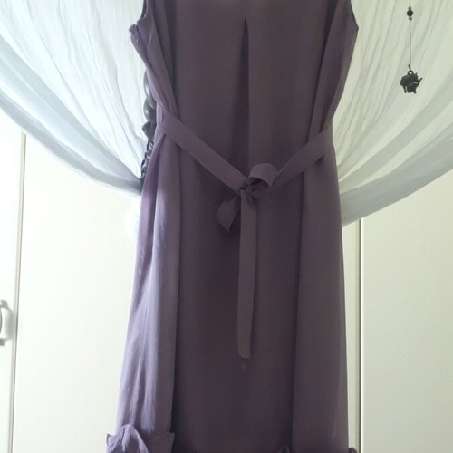 Katerina Dapi dress purple medium like new, handmade