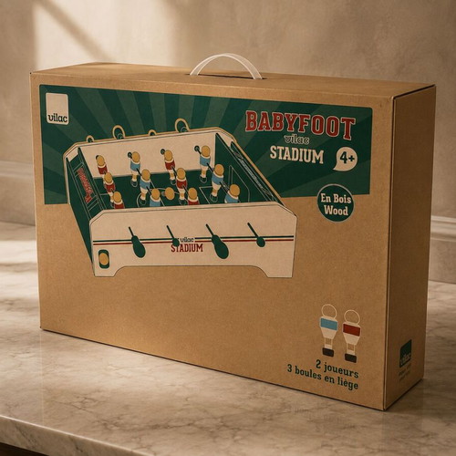 #OFFER# Babyfoot Vilac Stadium Wooden Foosball for 3 people - closed packaging