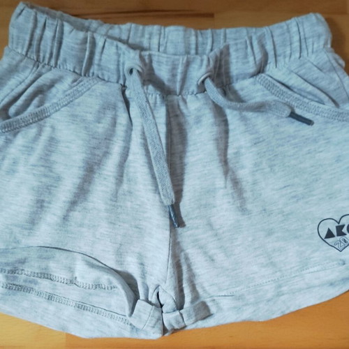 Name It and AKO girls' set like new, size 104 cm, grey and pink