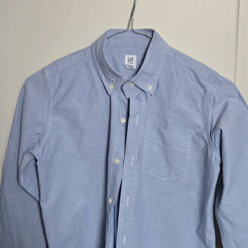 GAP Kids Oxford shirt, size M (8 years), light blue