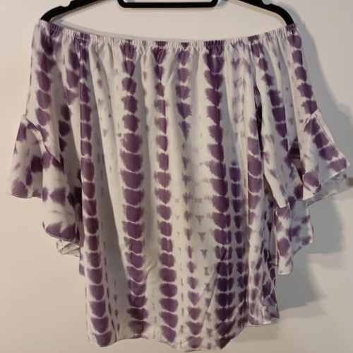 Strapless summer spring blouse plus size Amelie new