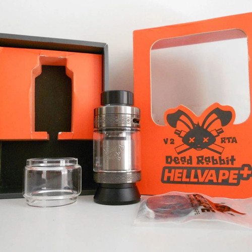 Voopoo Drag 3 177W Grey and Hellvape Dead Rabbit V2 RTA Gun Metal
