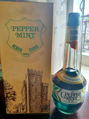 Μπουκάλι Συλλεκτικό Αντίκα Pepper Mint - Achata Clauss καινούργιο με κουτί
