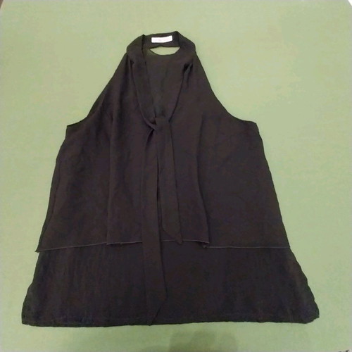 Black sleeveless top Zara size M like new