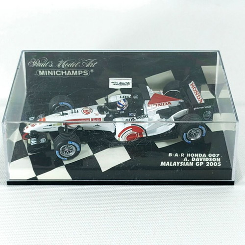 Minichamps B-A-R Honda 007 Malaysian GP 2005 1:43 scale model