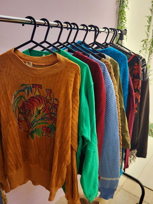 Set of 12 multicolor sweaters