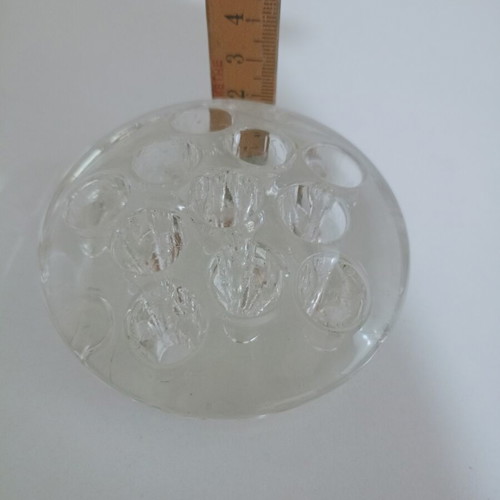 Crystal flower support base used, mini