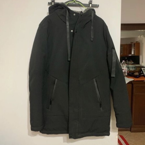 Ross Kemb parka jacket size M like new, black