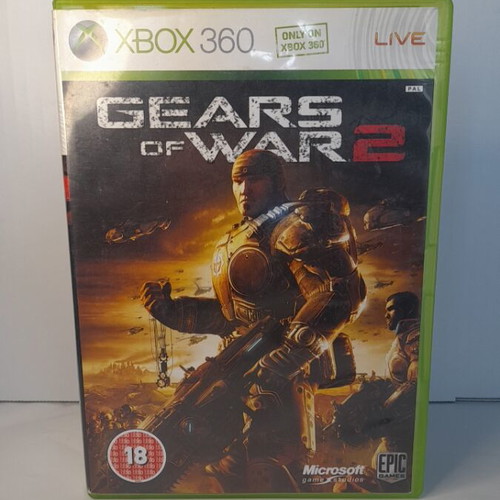 Gears of War 2 Xbox 360 game, English edition, manual included